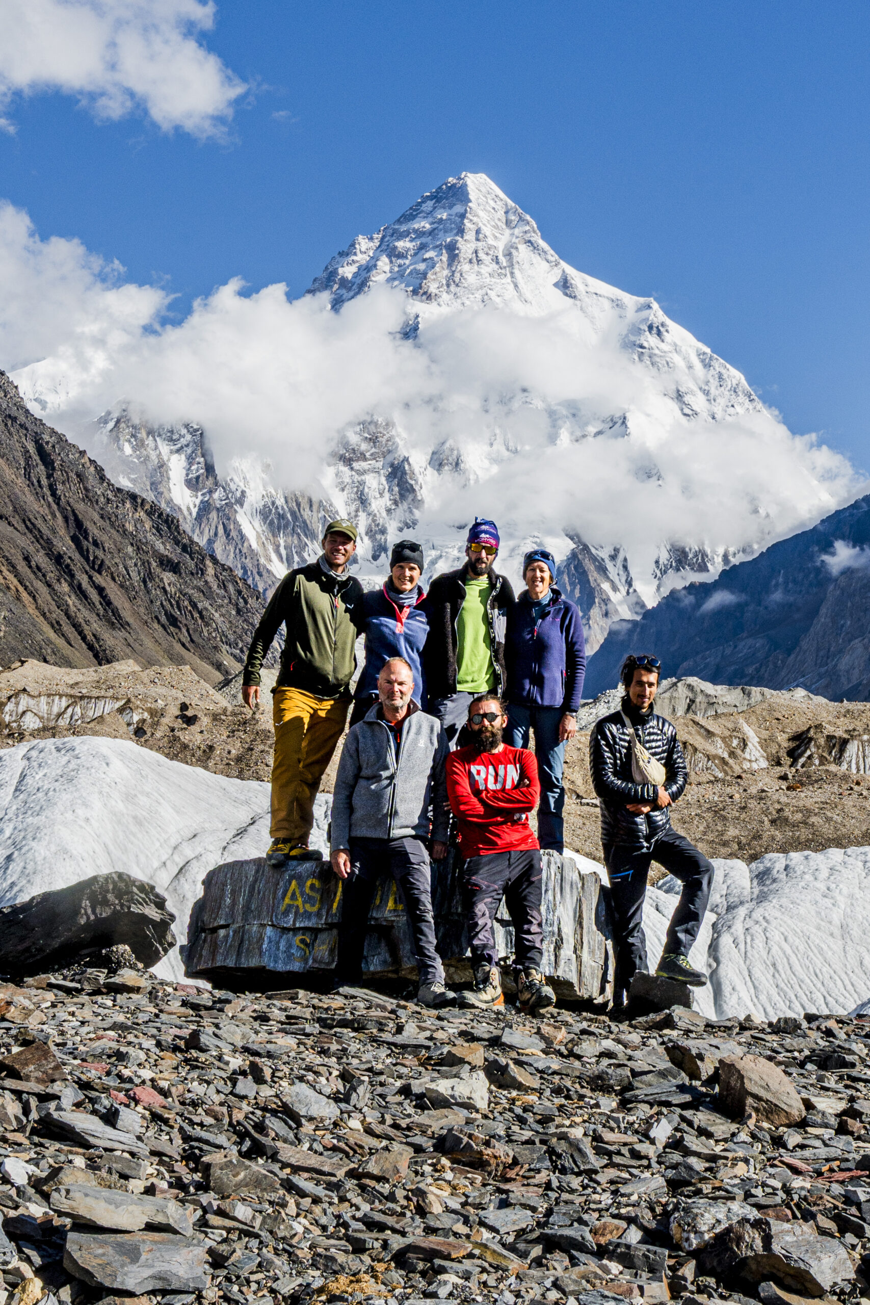 Vallée Shigar — route vers Askole
