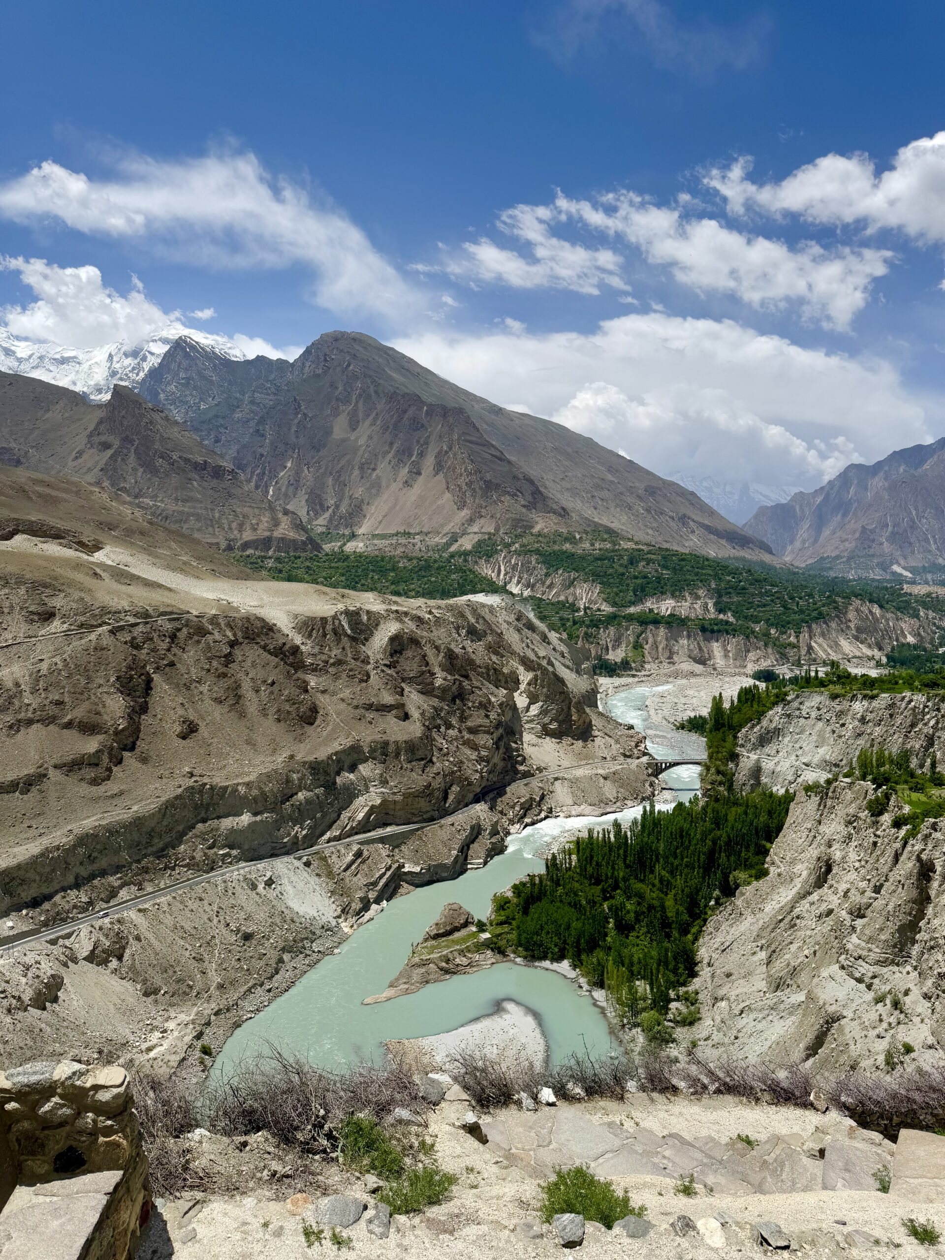 Vue depuis le Fort Altit — Hunza, Karakoram Pakistan